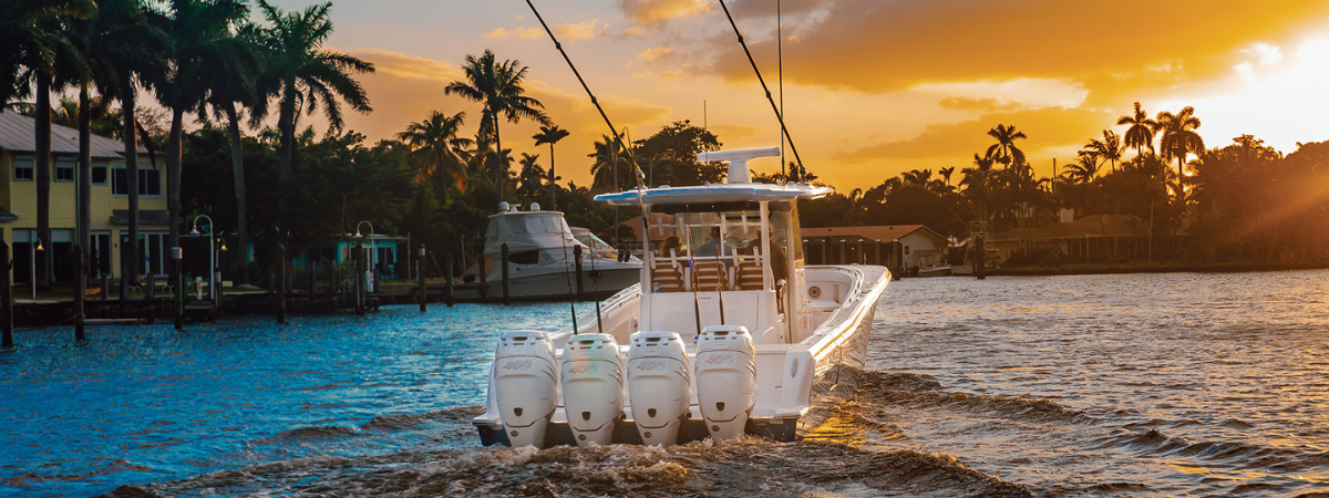 Quad 400s Under Sunset Knight’s Marine